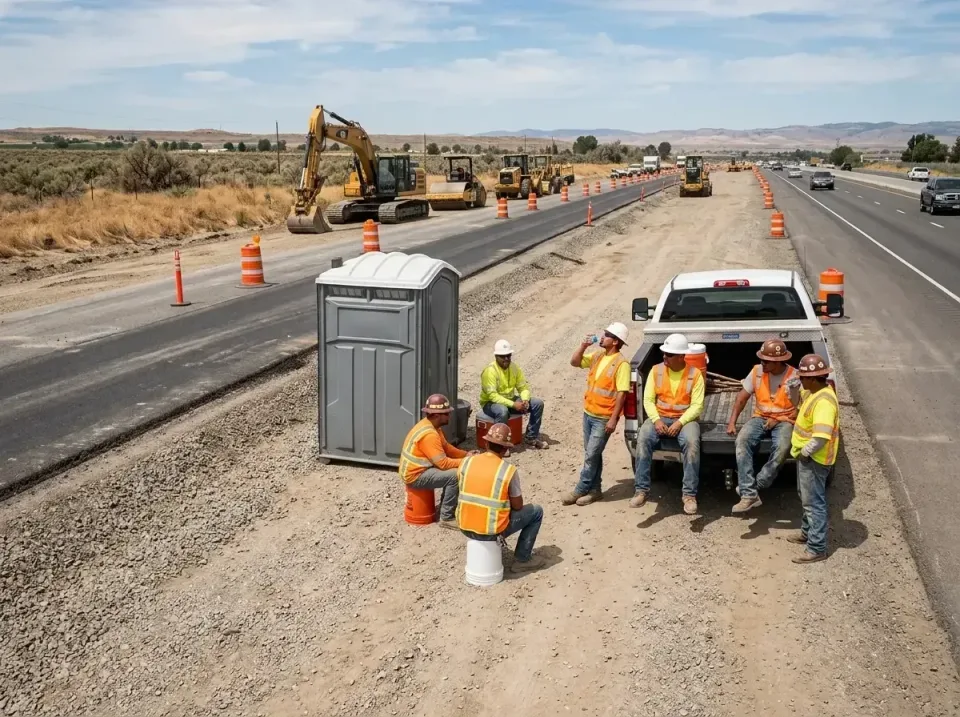 highway-road-construction-crew-007 — frequently asked questions, Porta Potty and Restroom Rentals in Calistoga, CA